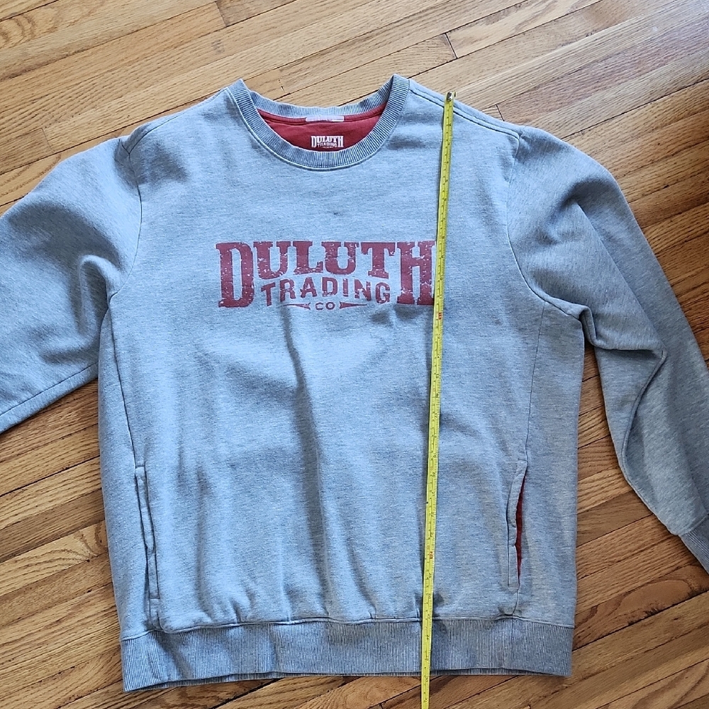 Duluth Trading Co Gray Crewneck Sweatshirt - Picture 5 of 7